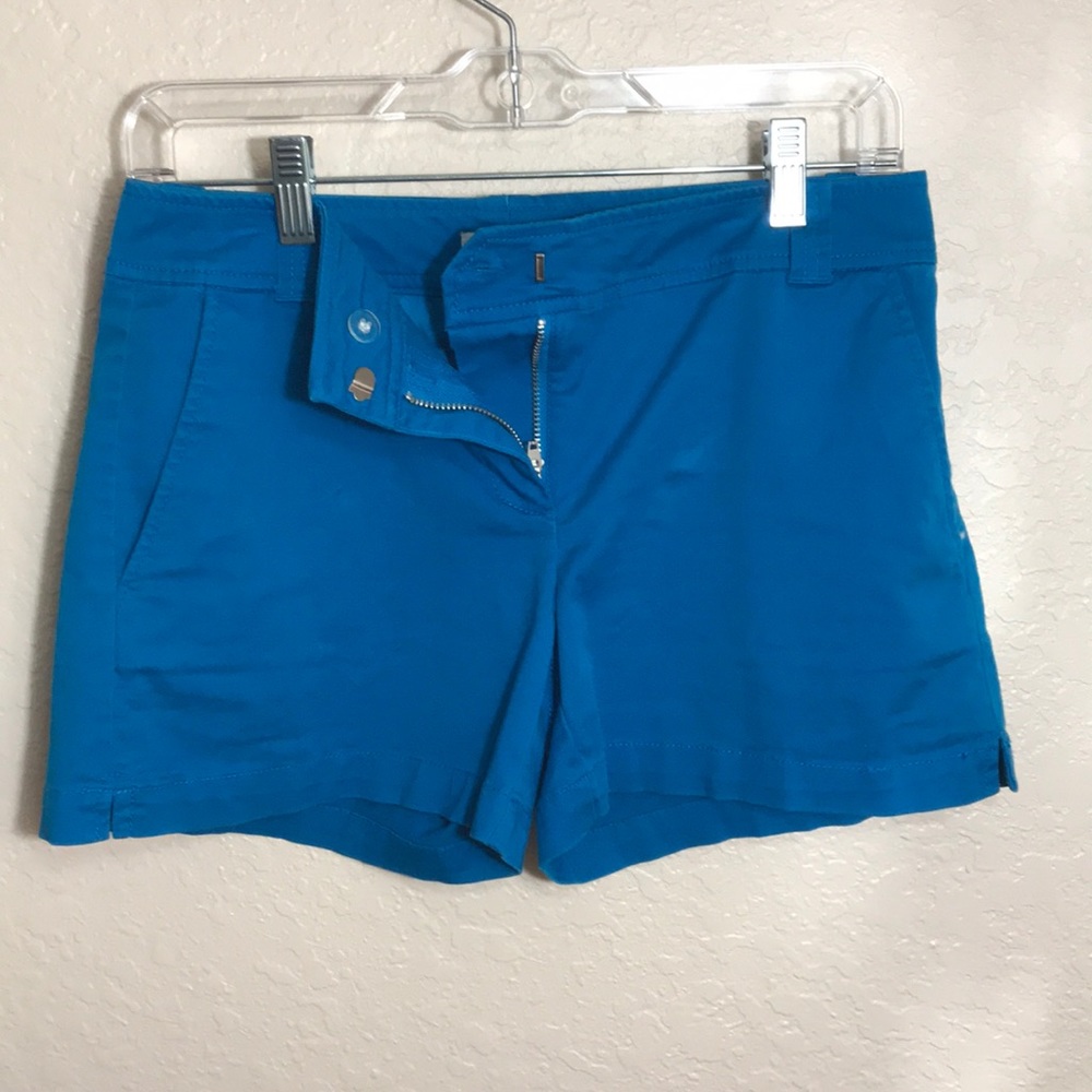 New York and company bright blue shorts