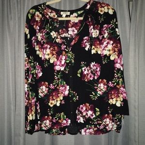 Flowery blouse