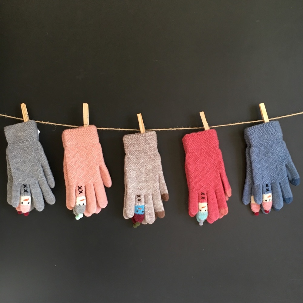 NWT Cozy Stretch Knit Gloves - Picture 3 of 6