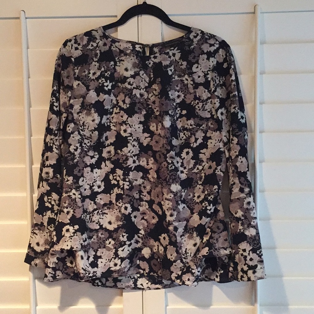 Banana Republic Silk Floral Top