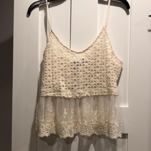 New Embroidered Tank Top