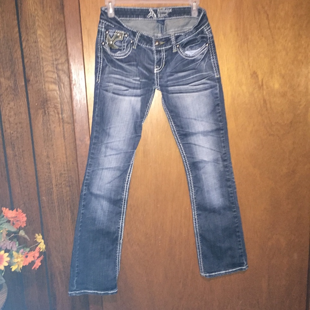 Antique Rivet Jeans