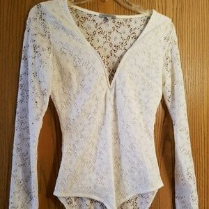 Lace body suit