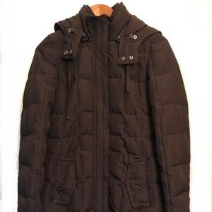 Abercrombie & Fitch Long Puffer Coat