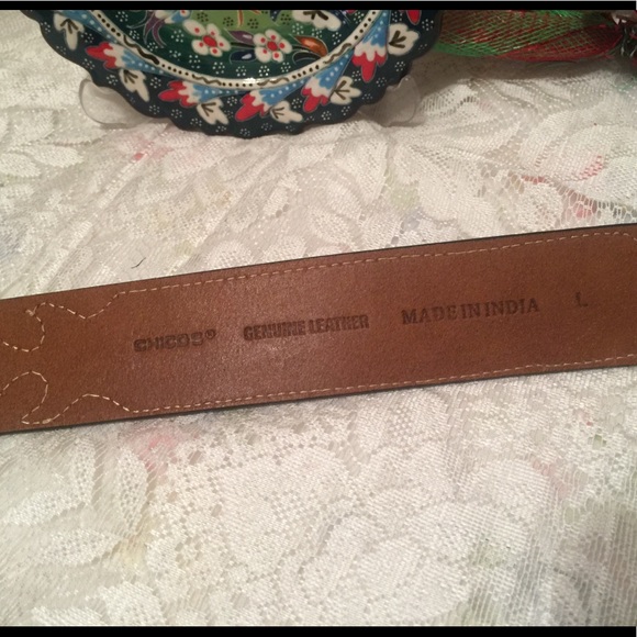 Chico’s ladies leather belt NWOT - Picture 3 of 8