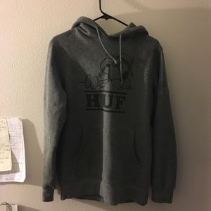 HUF Snoopy Dark Grey Hoodie