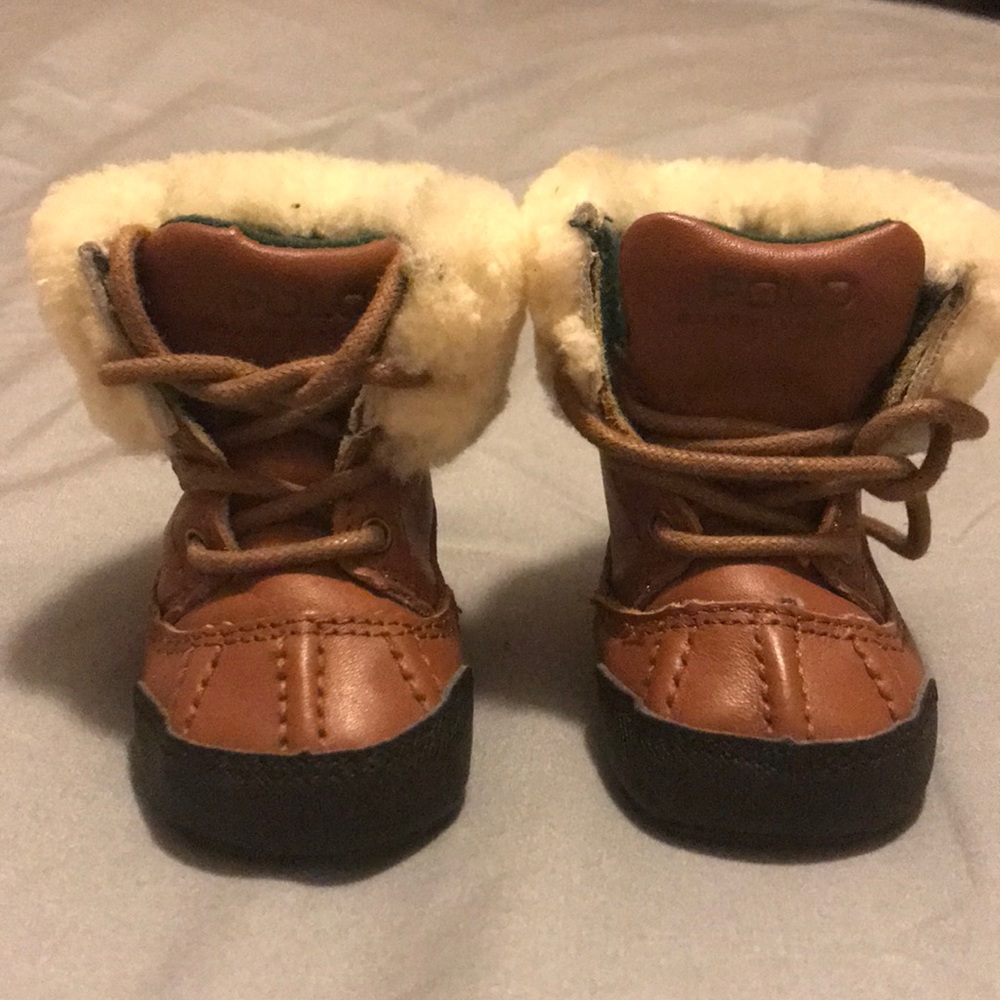 RL Polo Boots (Baby Size 0)