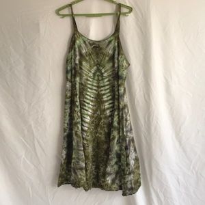 Tie dye dress