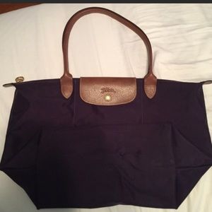 Longchamp Large Bilberry Tote Le Pliage