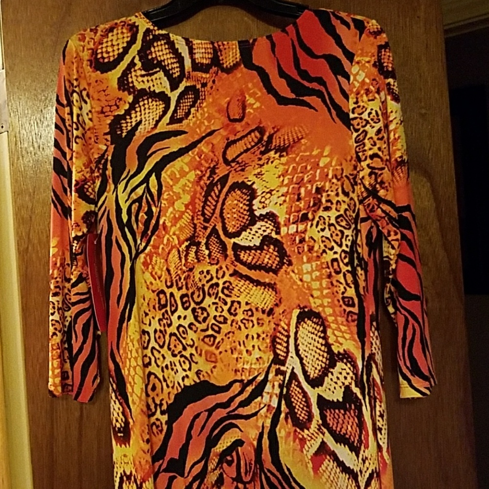 Dresses never worn with tag.