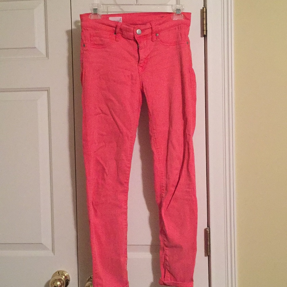 Pink pants