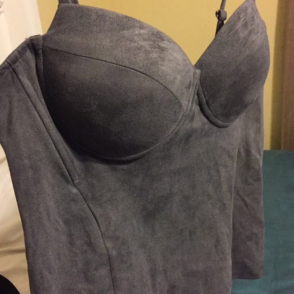 Guess suede corset style top - Picture 4 of 4