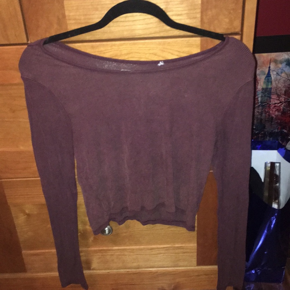 Me to We Cropped Shirt