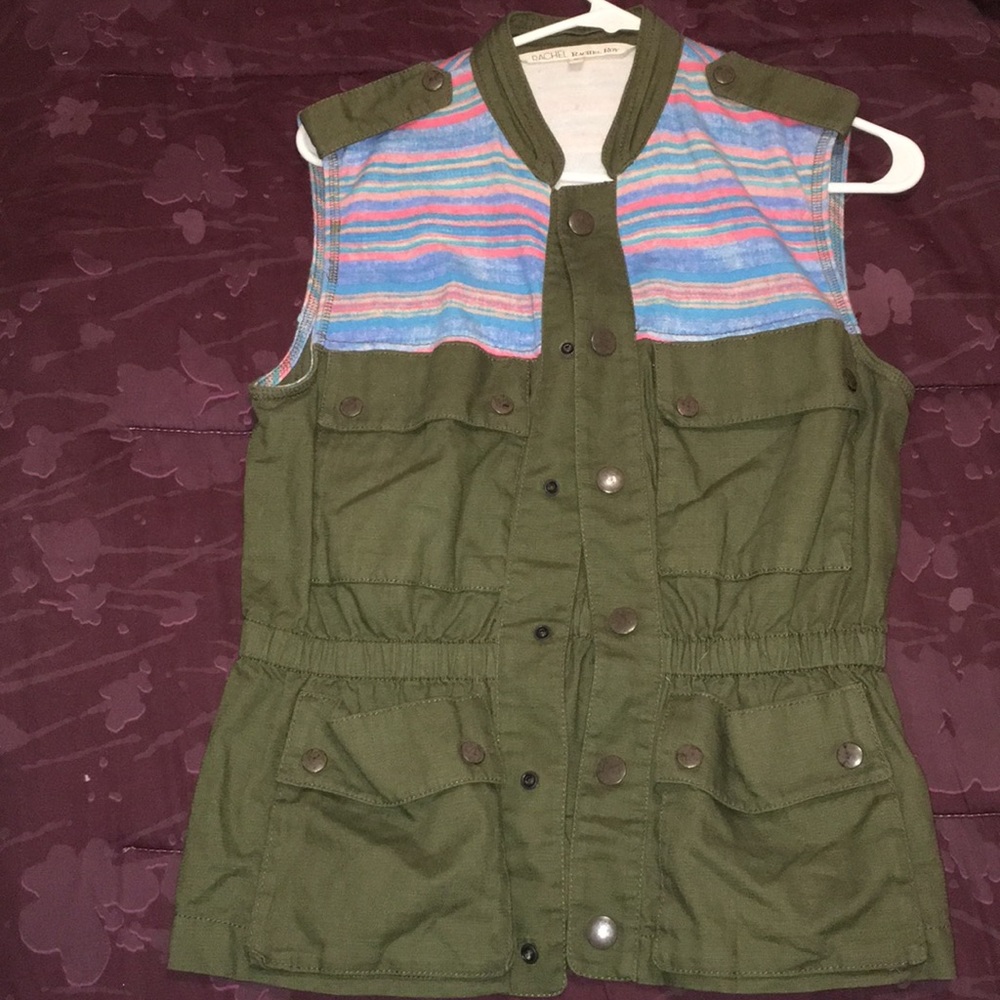 Rachel Roy Army Utility Vest