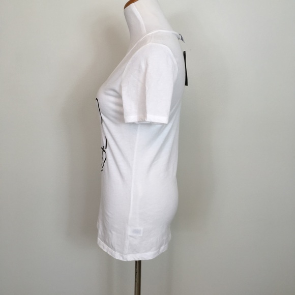 NWT Kitty cat check meowt graphic tee shirt - Picture 3 of 5