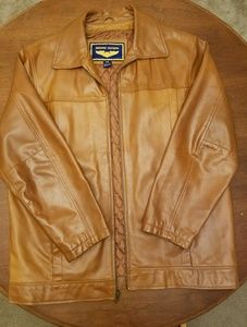 Men's leather jacket