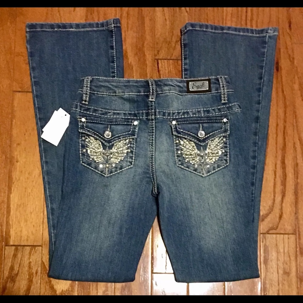 Juniors Women’s Earl Jeans Low Rise Size 0
