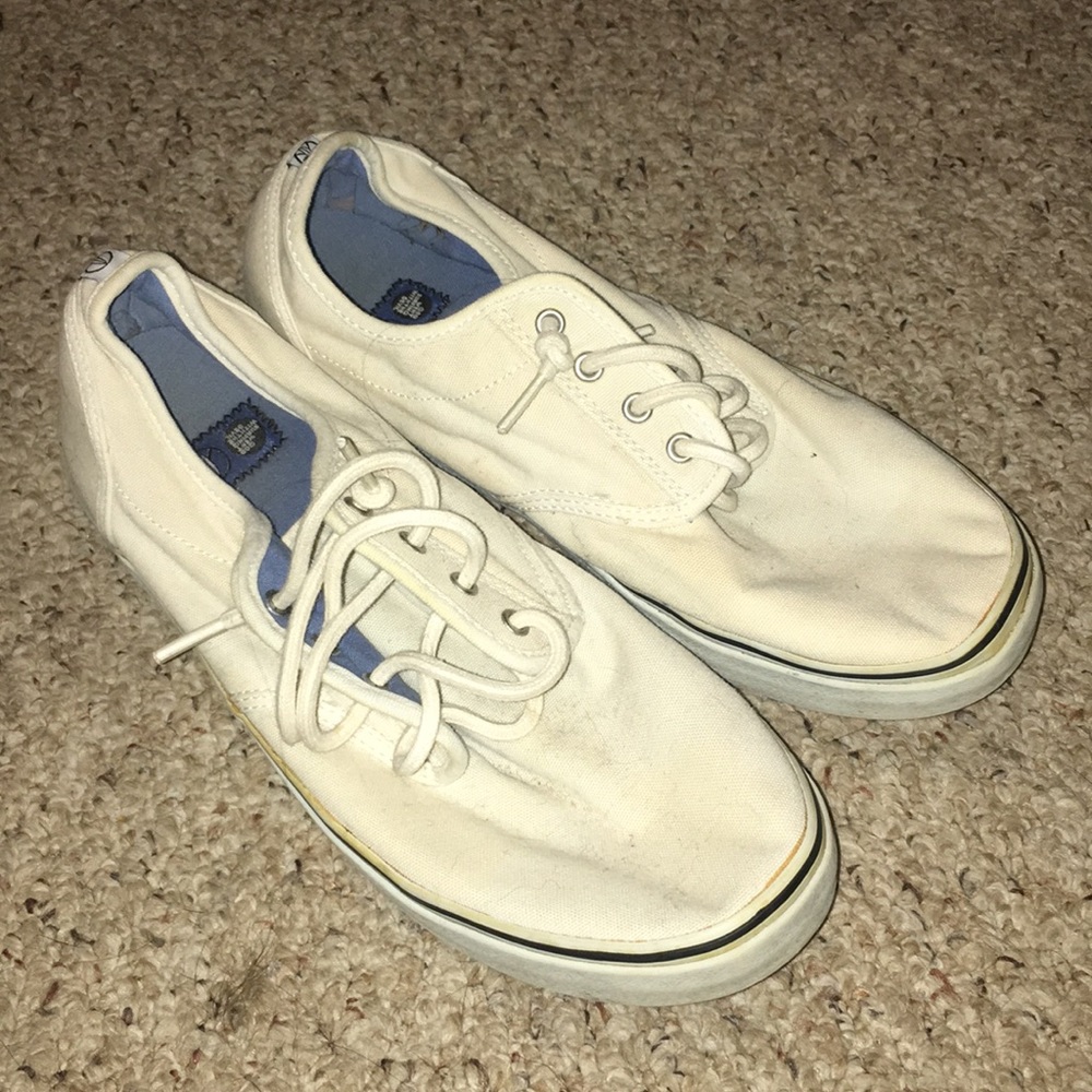White sneakers