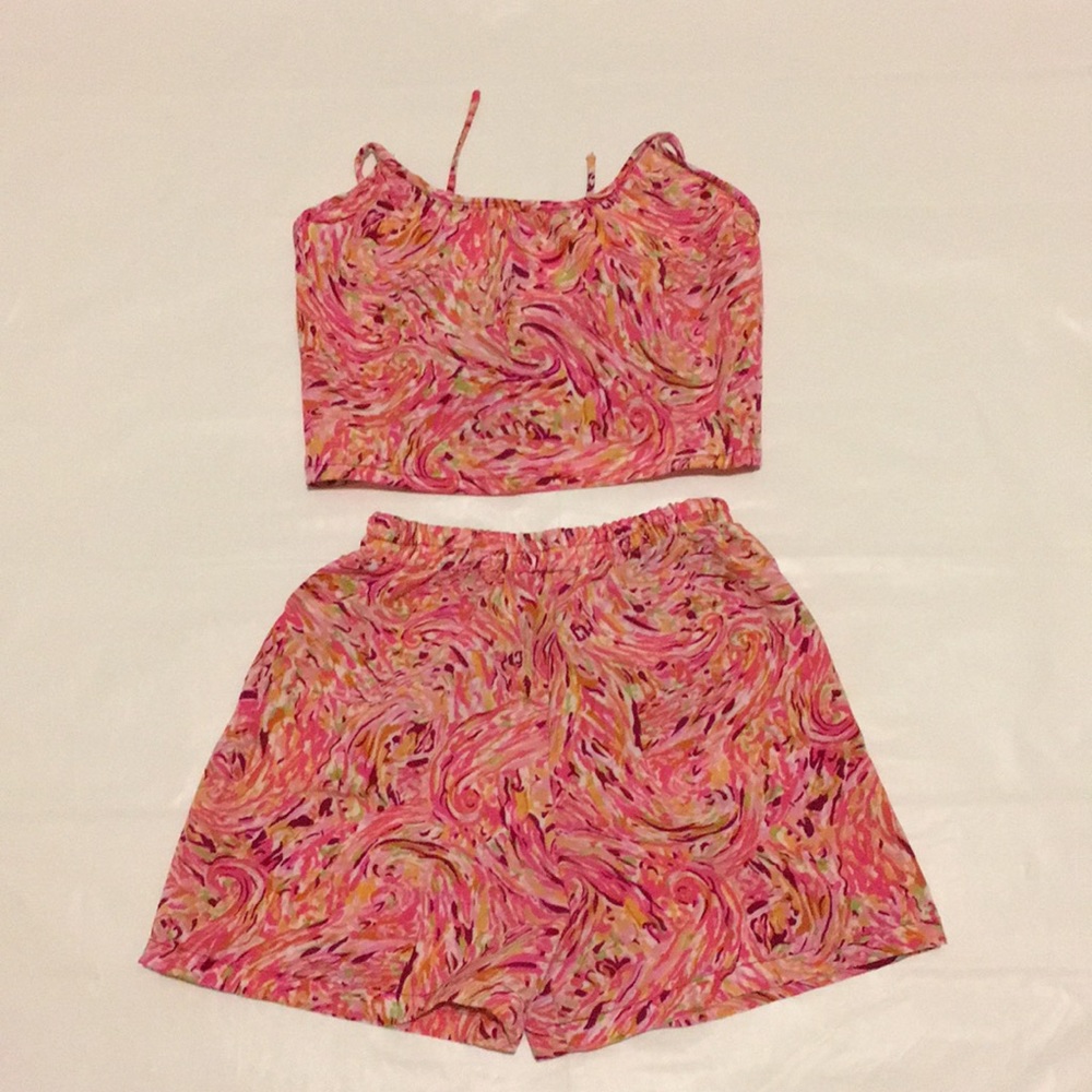 Short & top summer set, for 12M