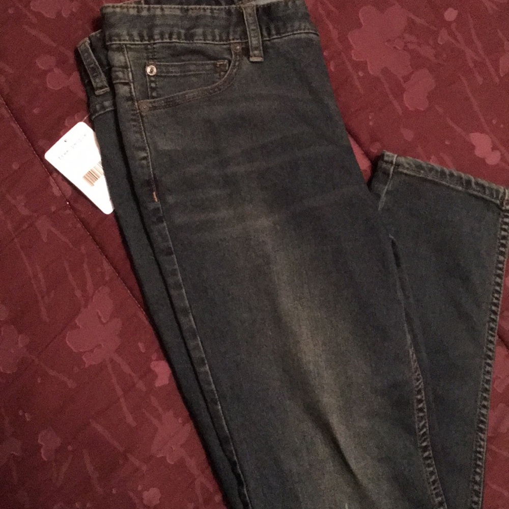 Free People “Josie” Dark Jeans