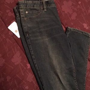 Free People “Josie” Dark Jeans