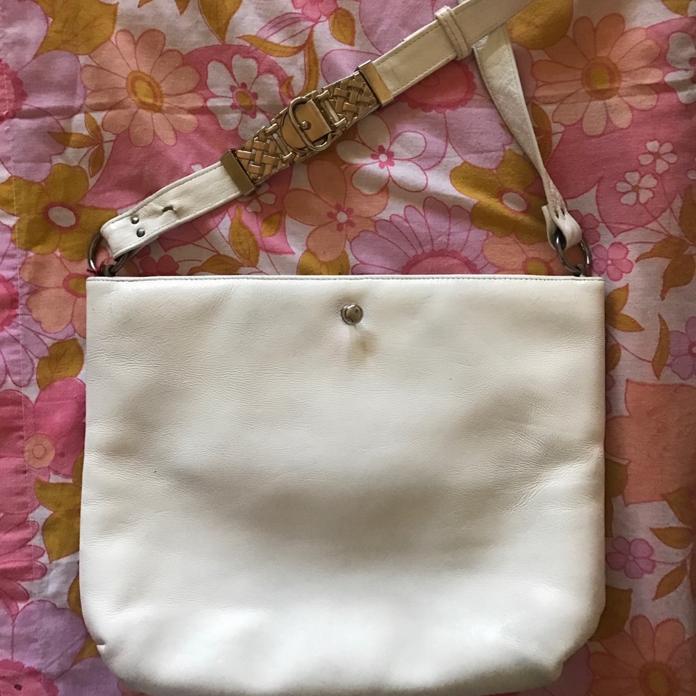 RUTH SALTZ Vintage Metal Frame Clutch Purse