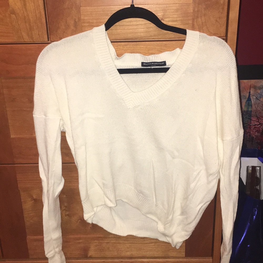 Brandy Melville Cropped Sweater