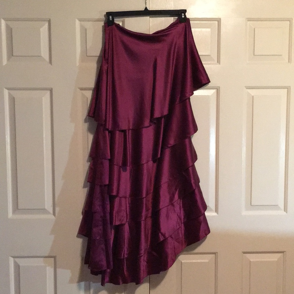 Mariella burani silk and lace outfit: Skirt, top