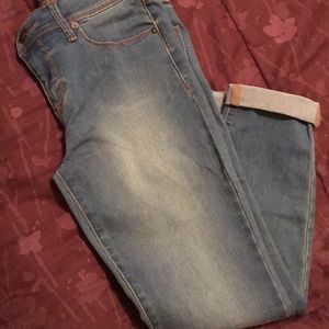 Free People “Lou Wash” ankle jeans