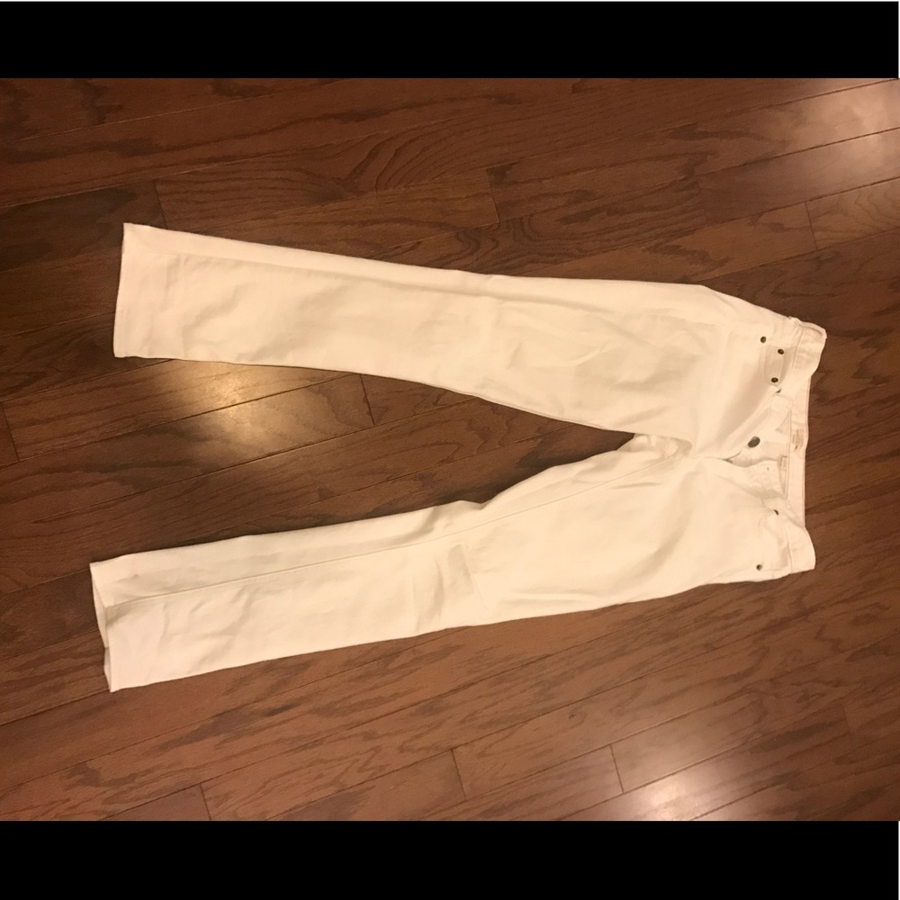 27R white JCREW jeans