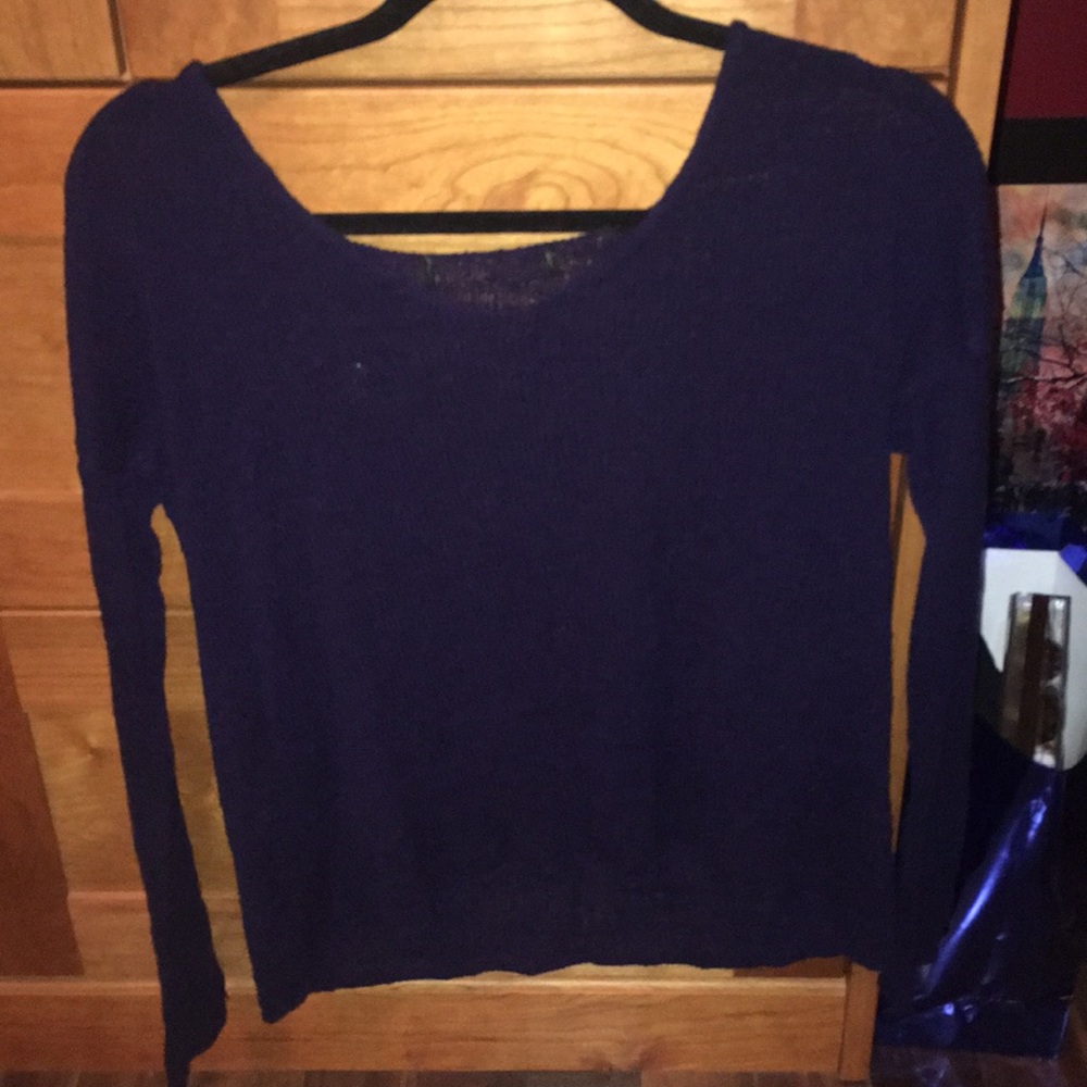 Purple Sweater