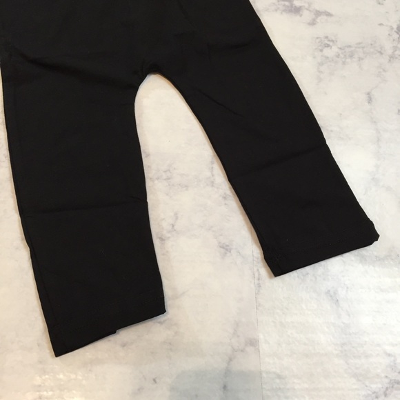 NWT Jump Around Co. Black "Uh Oh" Printed Romper - Picture 4 of 5