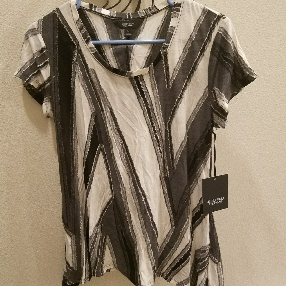 NWT Simply Vera Vera Wang size S shirt
