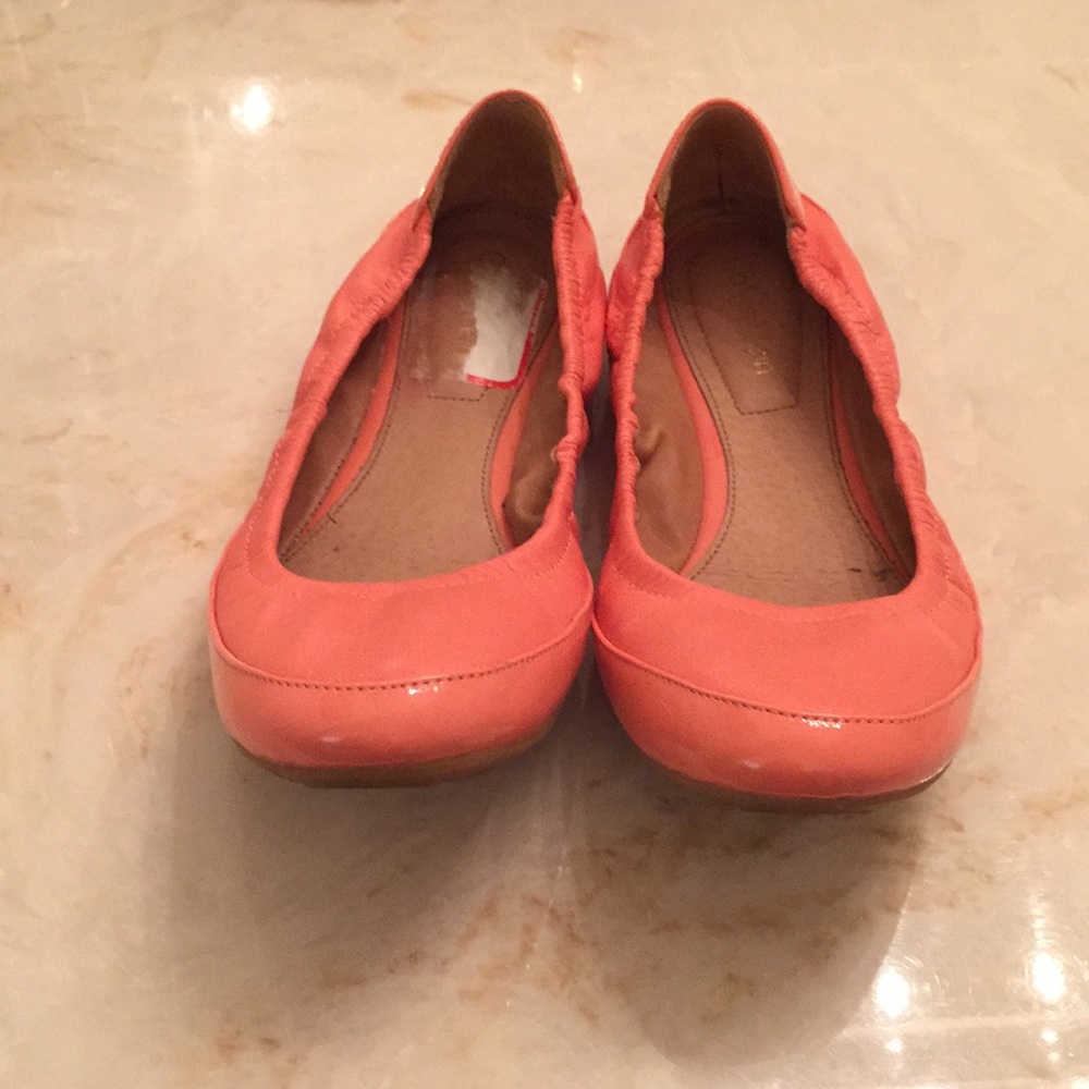 Pink Patent Leather Flats