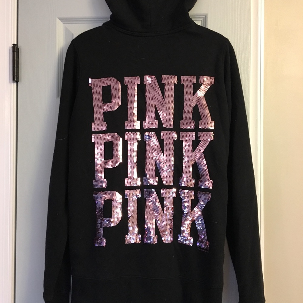 VS PINK Zip Up Sweatshirt
