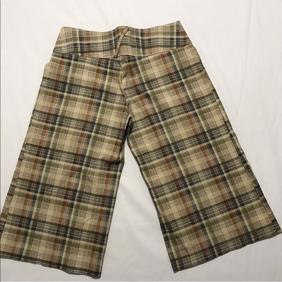 Women’s TWENTY ONE Plaid Capris Pants Size L - Picture 3 of 6