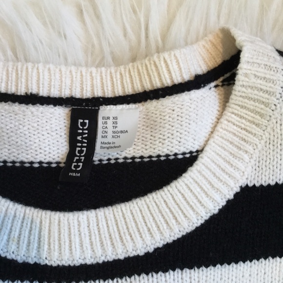 H&M DIVIDED high low cropped sweater - Picture 3 of 3