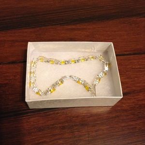 Birthstone tennis bracelet