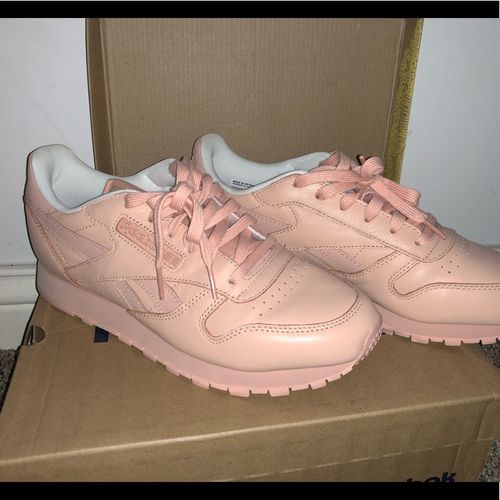 Pink Reebok Classics