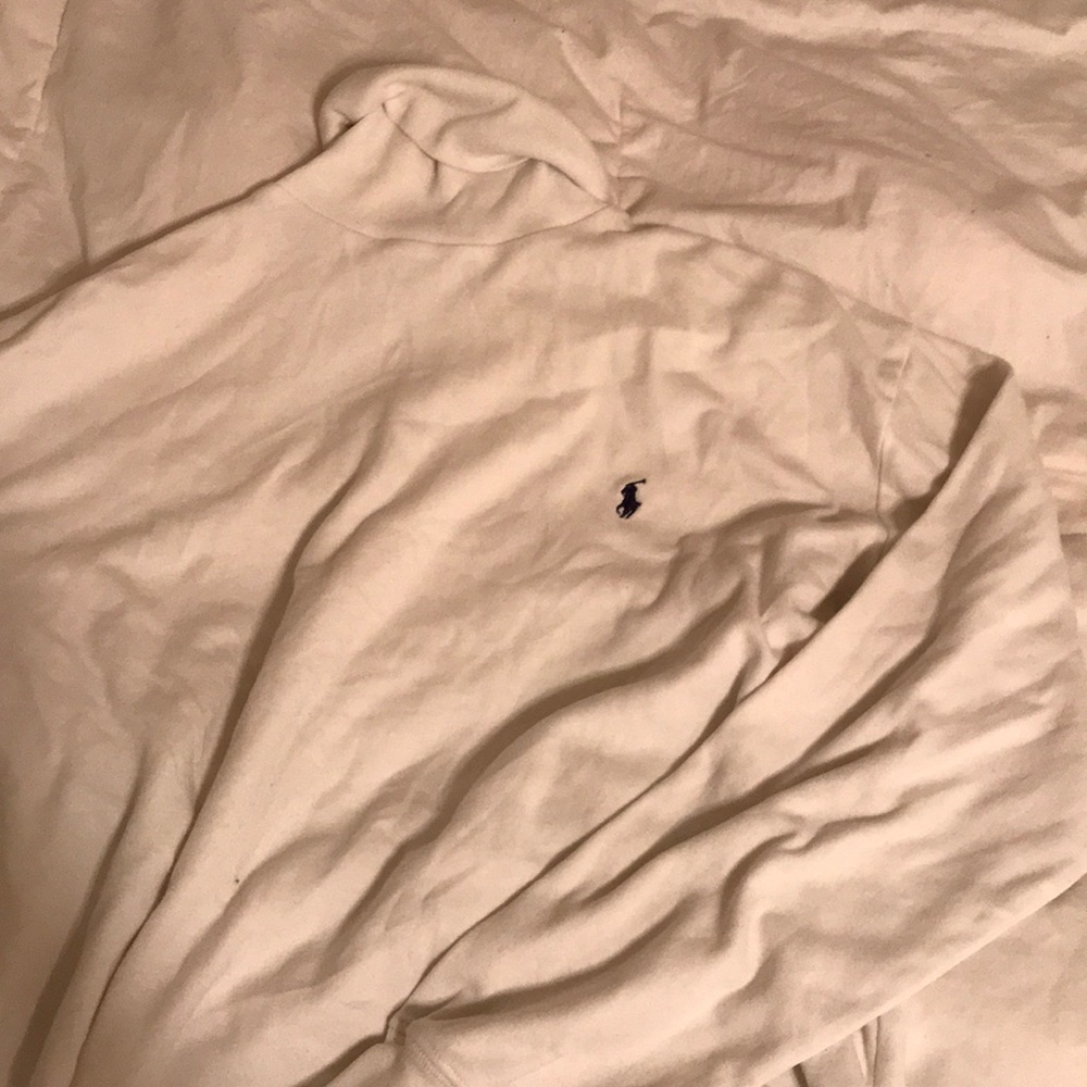 Ralph Lauren Sport white turtle neck