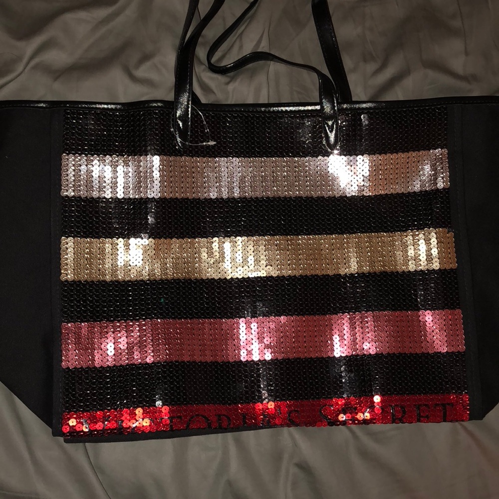 Glitter pattern tote bag from Victoria Secret