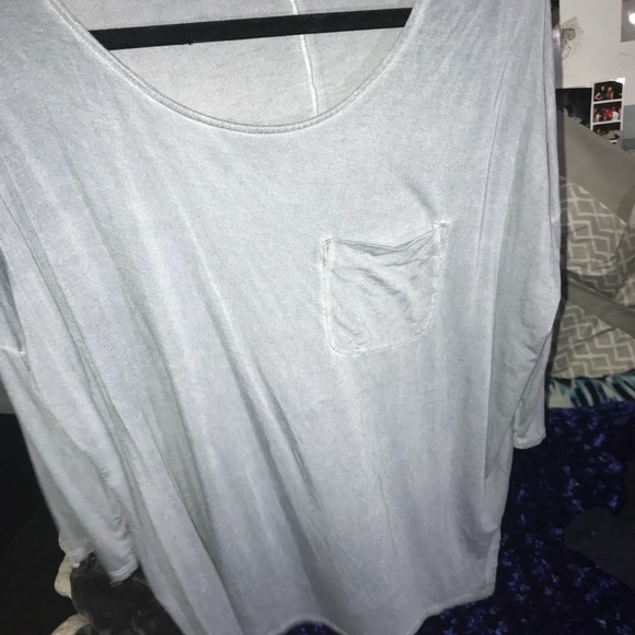 large  blue blouse - Picture 2 of 5