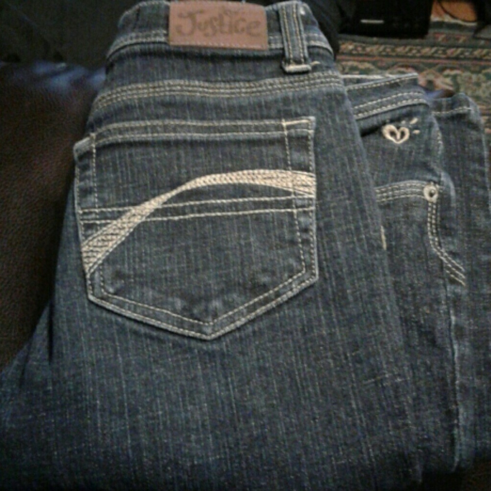 Dark blue Justice girls size 12 R.