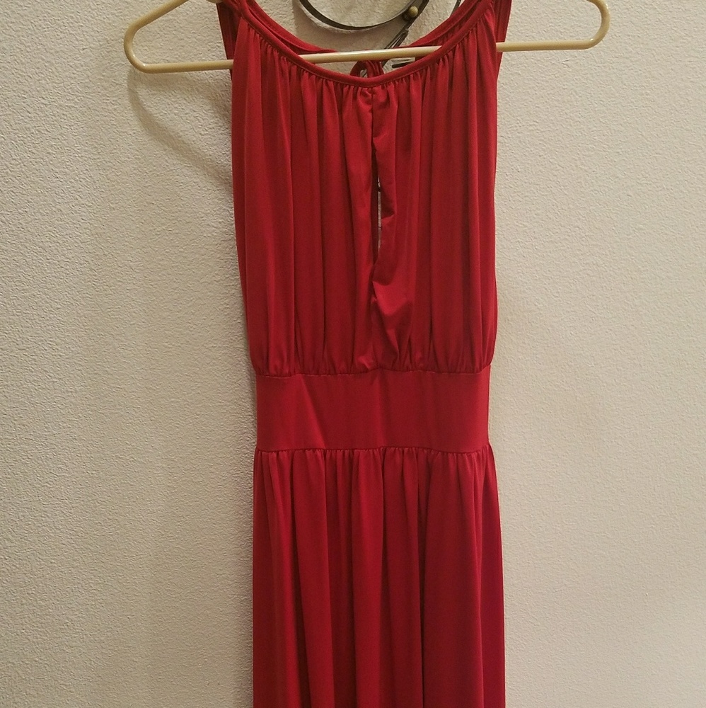 Jannette Plus USA sexy red dress