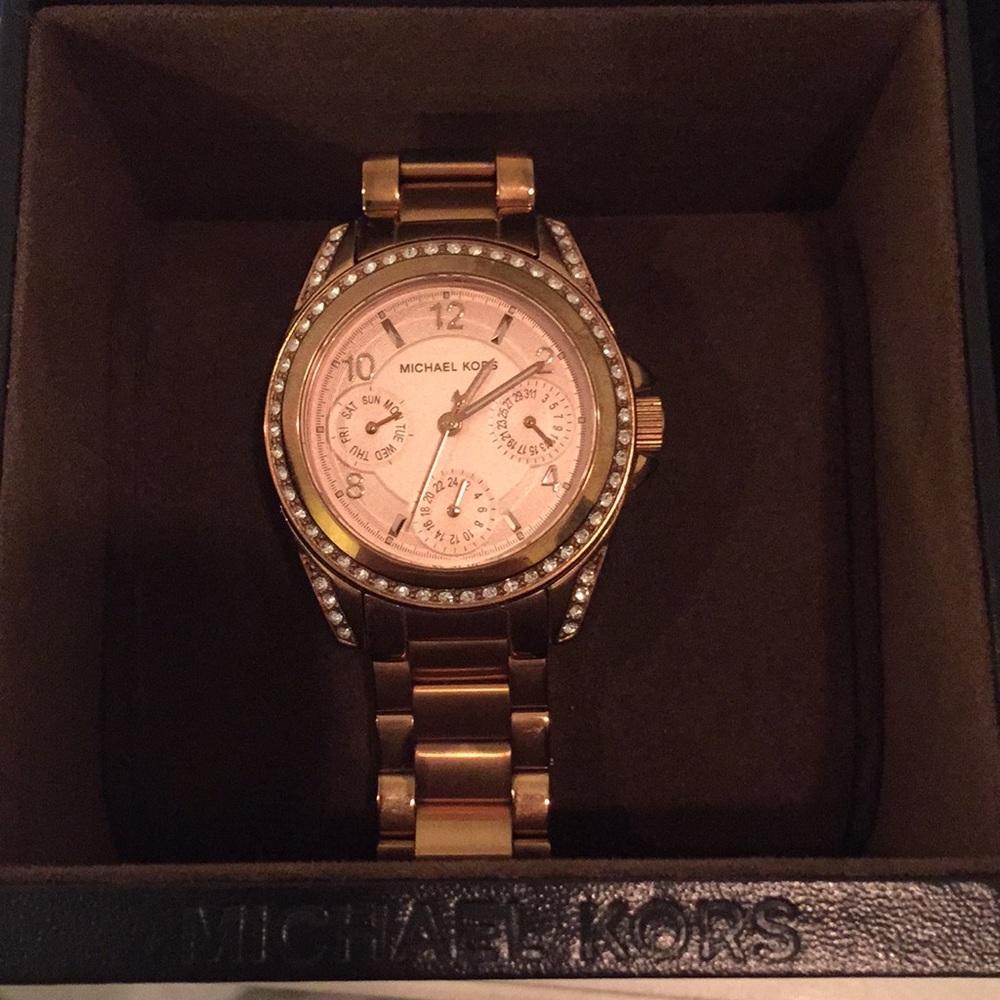 Michael Kors Rose Gold Watch
