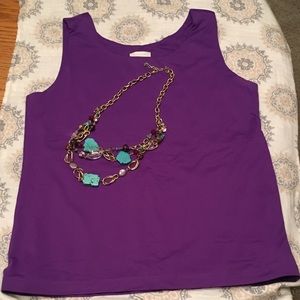 Chico's Tank + Free Necklace