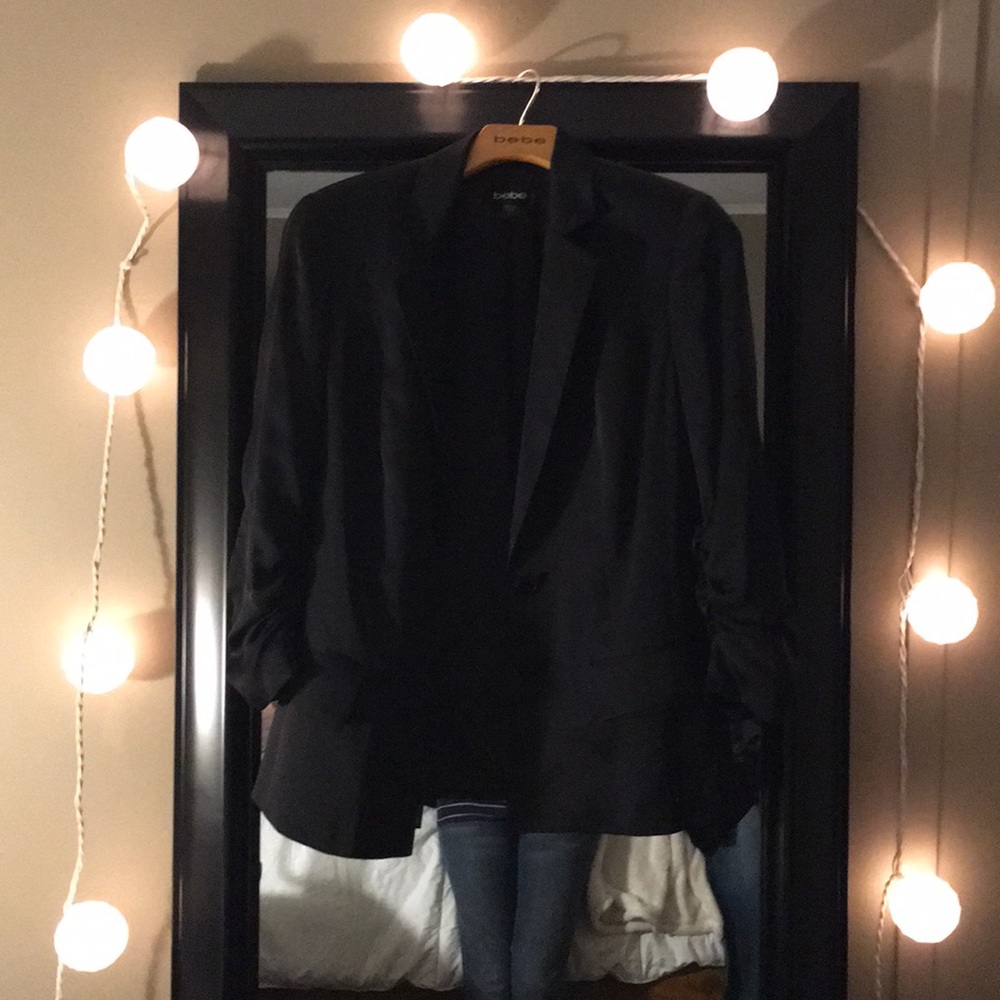 Silk blazer from bebe