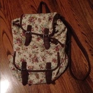 Cute flowery backpack