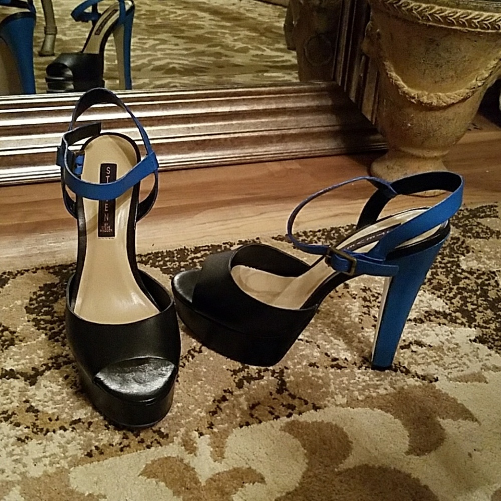 Leather Heel Sandals
