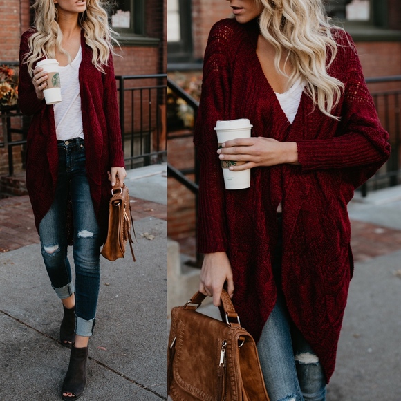 VANDA Softest Knit Cardigan - GREY - Picture 3 of 4